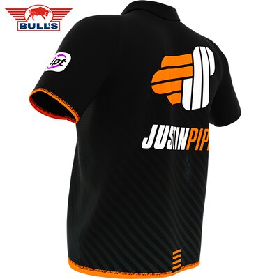 BULLS NL Darts Justin Pipe The Force Matchshirt Dart Shirt Trikot Design 2021 Gre L