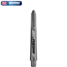 Winmau Prism 1.0 Shaft mit Edelstahl Ring 3er Set S Kurz Smokey