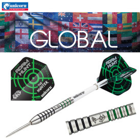 Unicorn Steel Darts Contender Adam Hunt Phase 2 90% Tungsten Steeltip Dart Steeldart 2021 23 g