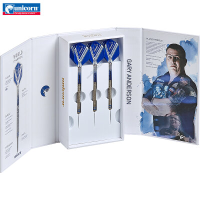 Unicorn Steel Darts Code W.C. Gary Anderson Phase 5 Code 90% Tungsten Steeltip Darts Steeldart