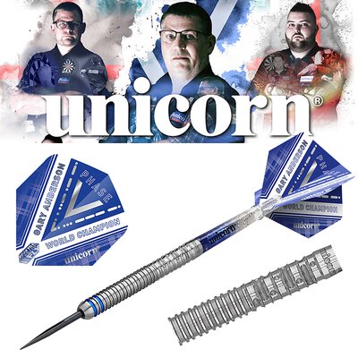 Unicorn Steel Darts Code W.C. Gary Anderson Phase 5 Code 90% Tungsten Steeltip Darts Steeldart 2021 21 g