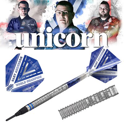 Unicorn Soft Darts W.C. Gary Anderson Phase 5 70% Tungsten Softtip Darts Softdart 2021 18 g