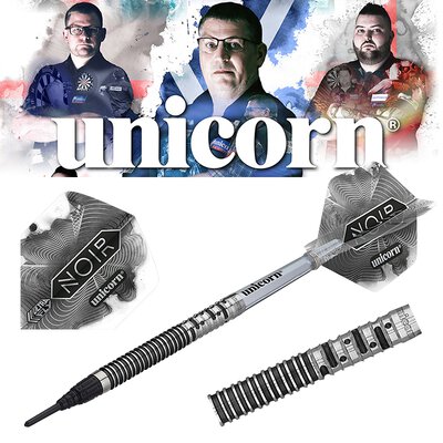 Unicorn Soft Darts Noir Code Gary Anderson Phase 5 Code 80% Tungsten Softtip Darts Softdart 18 g