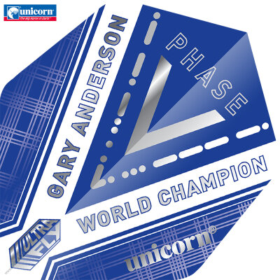 Unicorn Ultra Fly Gary Anderson P5 Flights 2021 Flight Shape Form / Shape AR Type 2