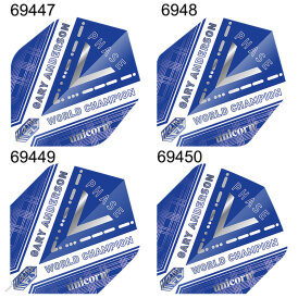 Unicorn Ultra Fly Gary Anderson P5 Flights 2021 Flight Shape Form / Shape AR Type 2
