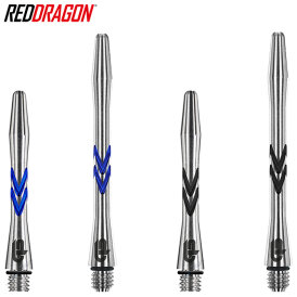 Red Dragon Gerwyn Price Iceman V-Groove Aluminium Shaft 2021 Schwarz M Mittel