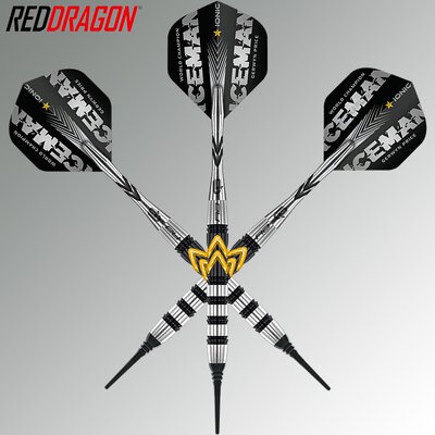 Red Dragon Soft Darts Gerwyn Price Iceman Thunder SE Softtip Dart Softdart 2021 20 g