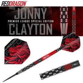 Red Dragon Steel Darts Jonny Clayton Premier League S.E. Steeltip Dart Steeldart 22 g