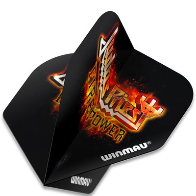 Winmau Rockband Rock Legends Flights Dart Flight Dartflights 2021 Judas Priest Flaming