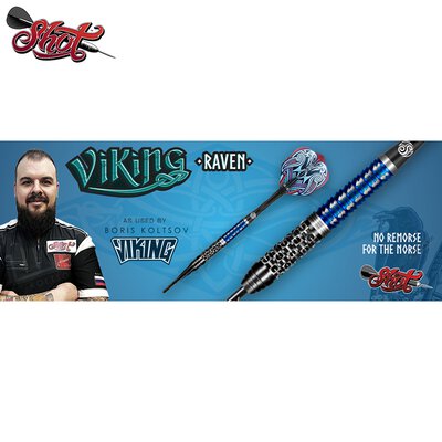 Shot Steel Darts Boris Koltsov Viking Raven 90% Tungsten Steeltip Darts Steeldart 2021