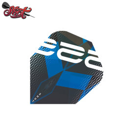 Shot Dart Flights Niels Zonneveld Dartflights Blau Design SF6774