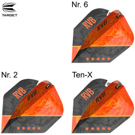 Target Dart Pro Ultra RVB 95 G4 Dart Flight Raymond van Barneveld Dartflight Design 2021 Nummer 6