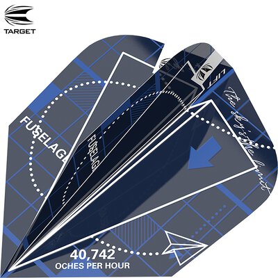Target Dart Blueprint Pro Ultra Dart Flight - Dartflights 3 Designs 3 Flightformen / Shapes Design 2021