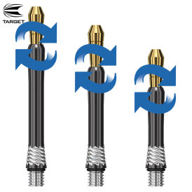 Target Dart Raymond van Barneveld RVB Heli Ti Black Shafts M Mittel
