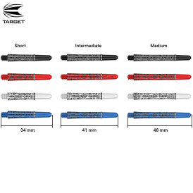 Target Dart Ink Pro Grip Shaft mit Aluminium Ring in...
