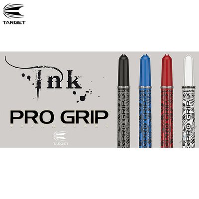 Target Dart Ink Pro Grip Shaft mit Aluminium Ring Schwarz IM Intermediate