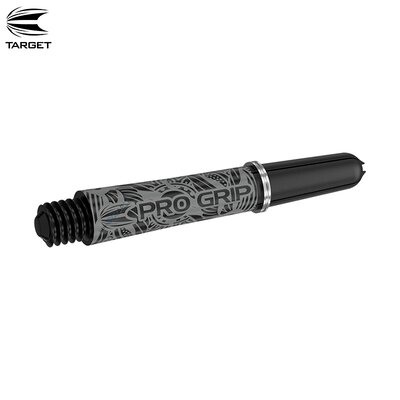 Target Dart Ink Pro Grip Shaft mit Aluminium Ring Schwarz S Kurz