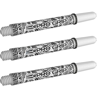 Target Dart Ink Pro Grip Shaft mit Aluminium Ring Wei M Mittel