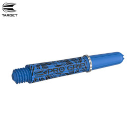 Target Dart Ink Pro Grip Shaft mit Aluminium Ring Blau S Kurz
