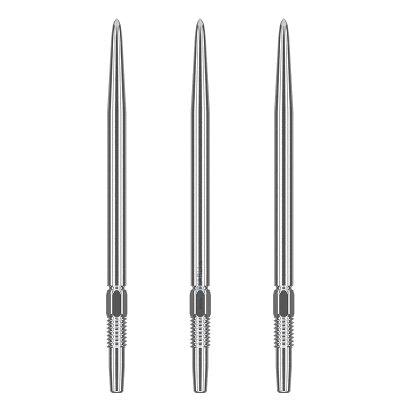 Target Steel Tip SWISS Point Dart Wechsel- Spitzen Schraubspitzen Silber Smooth Point 35 mm
