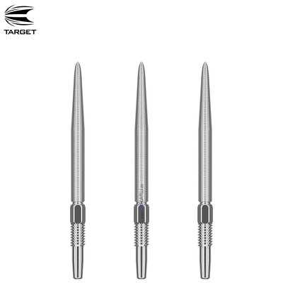 Target Steel Tip SWISS Point Dart Wechsel- Spitzen Schraubspitzen Silber Nano Point 26 mm
