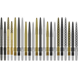 Target Steel Tip SWISS Point Dart Wechsel- Spitzen Schraubspitzen Schwarz Firepoint 35 mm