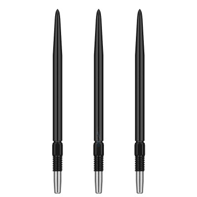 Target Steel Tip SWISS Point Dart Wechsel- Spitzen Schraubspitzen Schwarz Smooth Point 35 mm