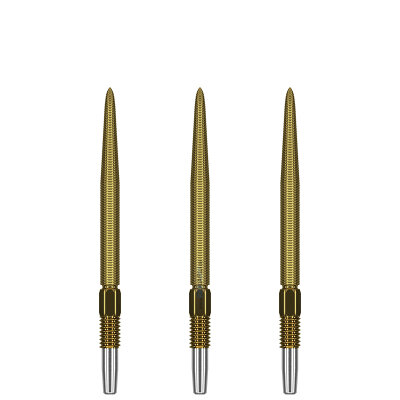 Target Steel Tip SWISS Point Dart Wechsel- Spitzen Schraubspitzen Gold Nano Point 26 mm