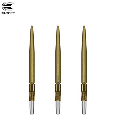 Target Steel Tip SWISS Point Dart Wechsel- Spitzen Schraubspitzen Gold Nano Point 26 mm
