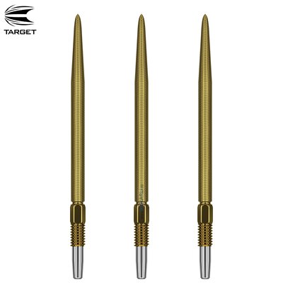Target Steel Tip SWISS Point Dart Wechsel- Spitzen Schraubspitzen Gold Nano Point 35 mm