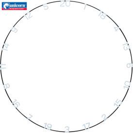 Unicorn Eclipse Ultra Official PDC Bristle Board Dartscheibe Steeldart
