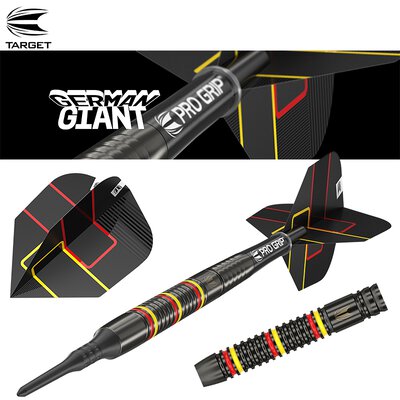 Target Soft Darts Gabriel Clemens Black 80% Tungsten German Giant Softtip Darts Softdart 2021
