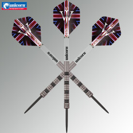 Unicorn Steel Darts Premier James Wade 90% Tungsten Steeltip Darts Steeldart 21 g