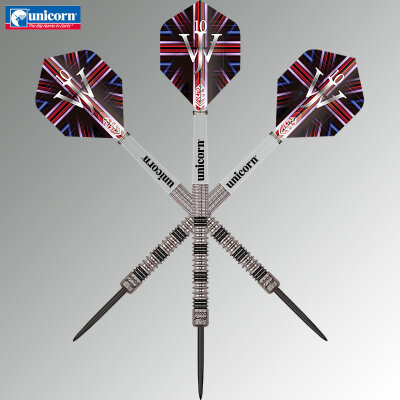 Unicorn Steel Darts Premier James Wade 90% Tungsten Steeltip Darts Steeldart 24 g