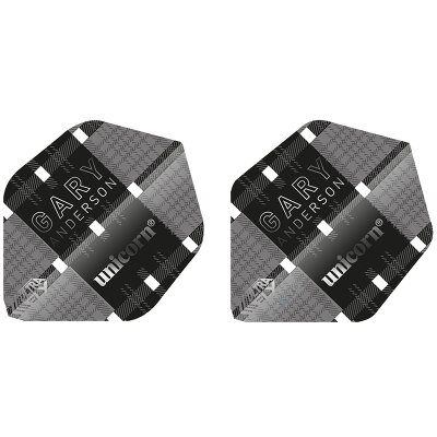 Unicorn Ultrafly.75 Player AR Ghost Gary Anderson WC Flights verschiedene Flightformen - Flight Shape