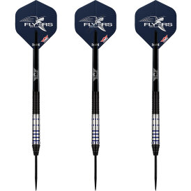 BULLS NL Steel Darts Richard Veenstra Flyers 90% Tungsten Steeltip Darts Steeldart 24 g