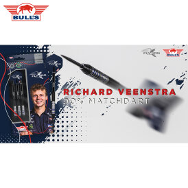 BULLS NL Steel Darts Richard Veenstra Flyers 90% Tungsten Steeltip Darts Steeldart 24 g