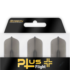 Robson Plus Dart Flight Crystal Clear Std. Dartflight Flight- Form / Shape Standard