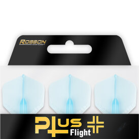 Robson Plus Dart Flight Crystal Clear Std. Dartflight Flight- Form / Shape Standard