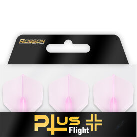 Robson Plus Dart Flight Crystal Clear Std. Dartflight Flight- Form / Shape Standard