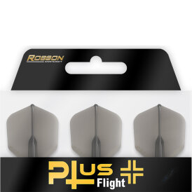 Robson Plus Dart Flight Crystal Clear Std. Dartflight Flight- Form / Shape Standard