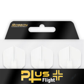 Robson Plus Dart Flight Crystal Clear Std. Dartflight Flight- Form / Shape Standard