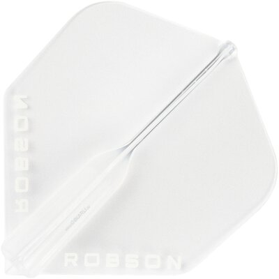 Robson Plus Dart Flight Crystal Clear Std. Dartflight Flight- Form / Shape Clear Std. RO-51750