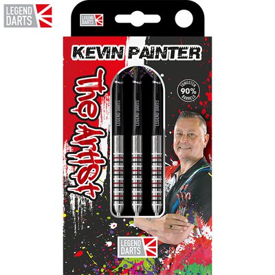 Legend Darts Steel Darts Kevin Painter The Artist 90% Tungsten Ringed Steeltip Darts Steeldart 2021 22 g