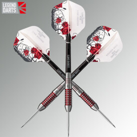 Legend Darts Steel Darts Lisa Ashton 90% Tungsten Ringed Steeltip Darts Steeldart
