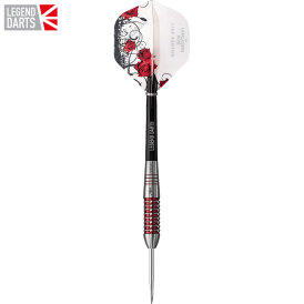 Legend Darts Steel Darts Lisa Ashton 90% Tungsten Ringed Steeltip Darts Steeldart 24 g