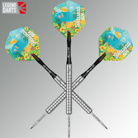 Legend Darts Steel Darts Wayne Mardle Hawaii 501 - Natural 90% Tungsten Steeltip Darts Steeldart 2021 24 g