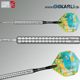 Legend Darts Steel Darts Wayne Mardle Hawaii 501 - Natural 90% Tungsten Steeltip Darts Steeldart 2021 24 g