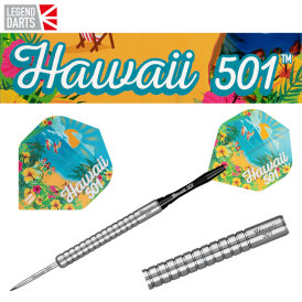 Legend Darts Steel Darts Wayne Mardle Hawaii 501 - Natural 90% Tungsten Steeltip Darts Steeldart 2021 24 g
