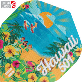 Legend Darts Dartflight Wayne Mardle Hawaii 501 Std. Nr 2...